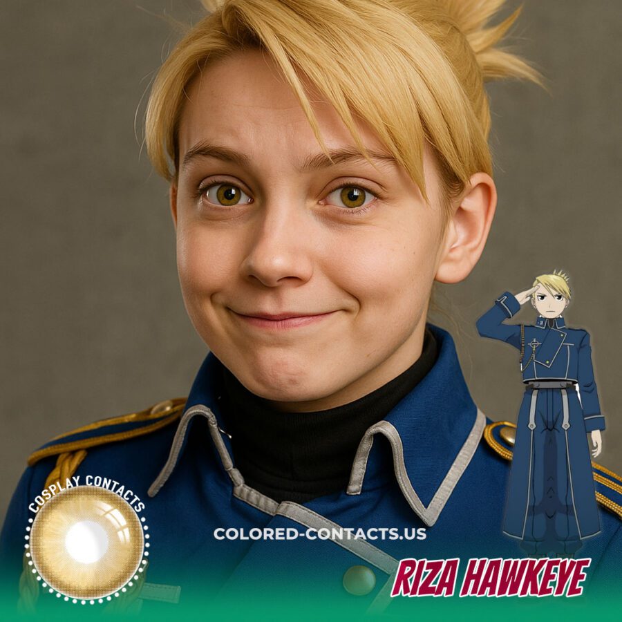 Riza Hawkeye Cosplay Contact Lenses