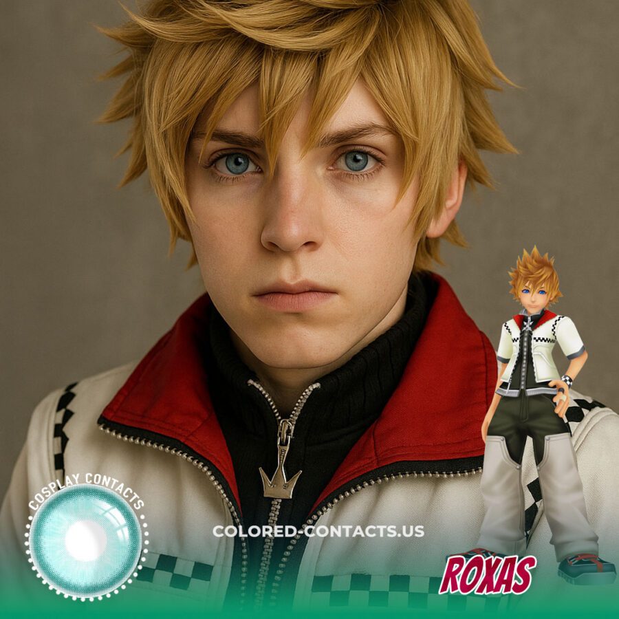 Kingdom Hearts: Roxas Cosplay Contact Lenses