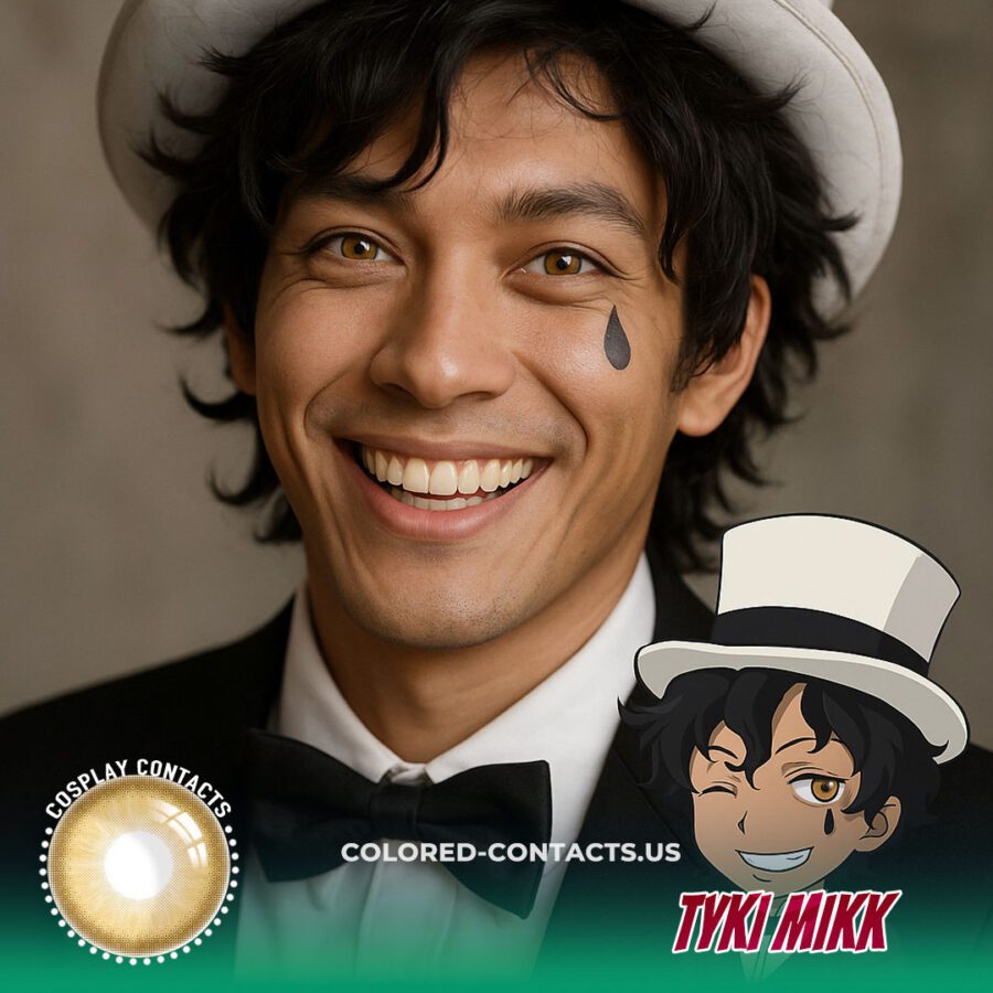 D.gray-Man: Tyki Mikk Cosplay Contact Lenses
