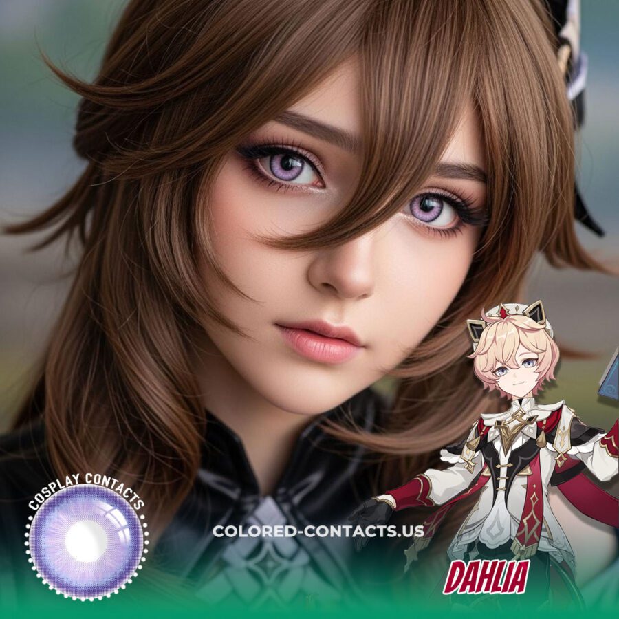 Dahlia Cosplay Contact Lenses