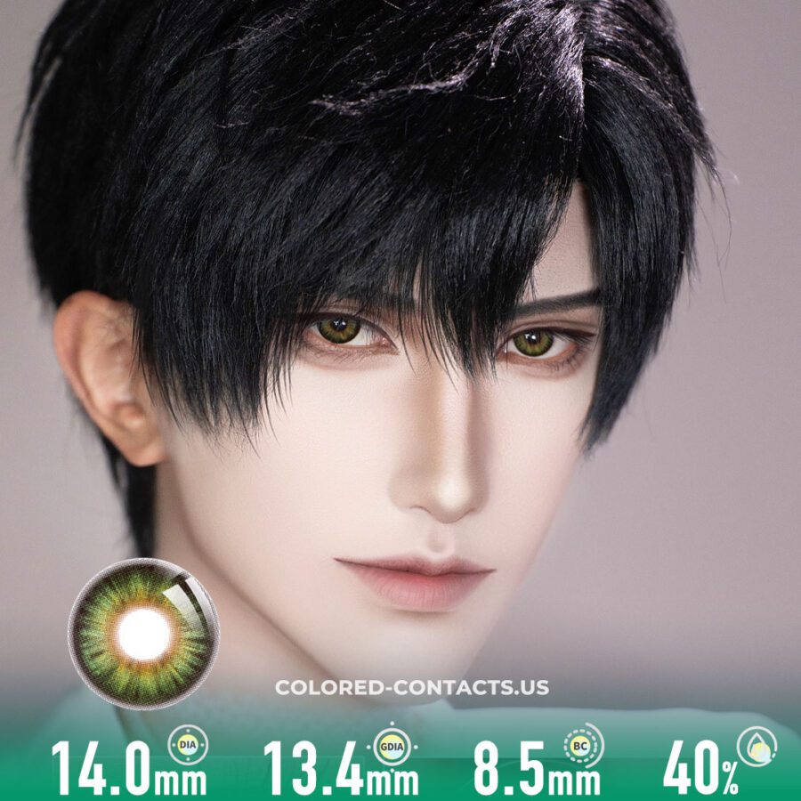 Emerald Enchantment Colored Contacts