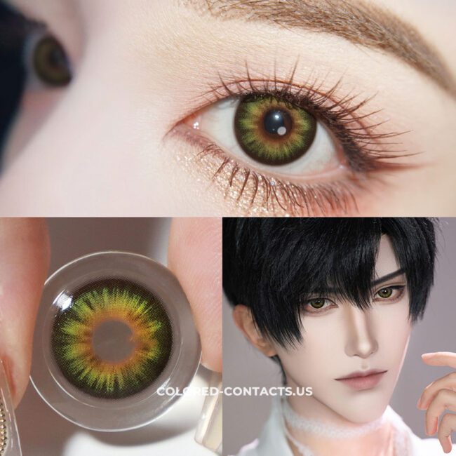 Emerald Enchantment Colored Contacts - Colored Contacts Emerald Enchantment Colored Contacts Premium Colored Contact Lenses