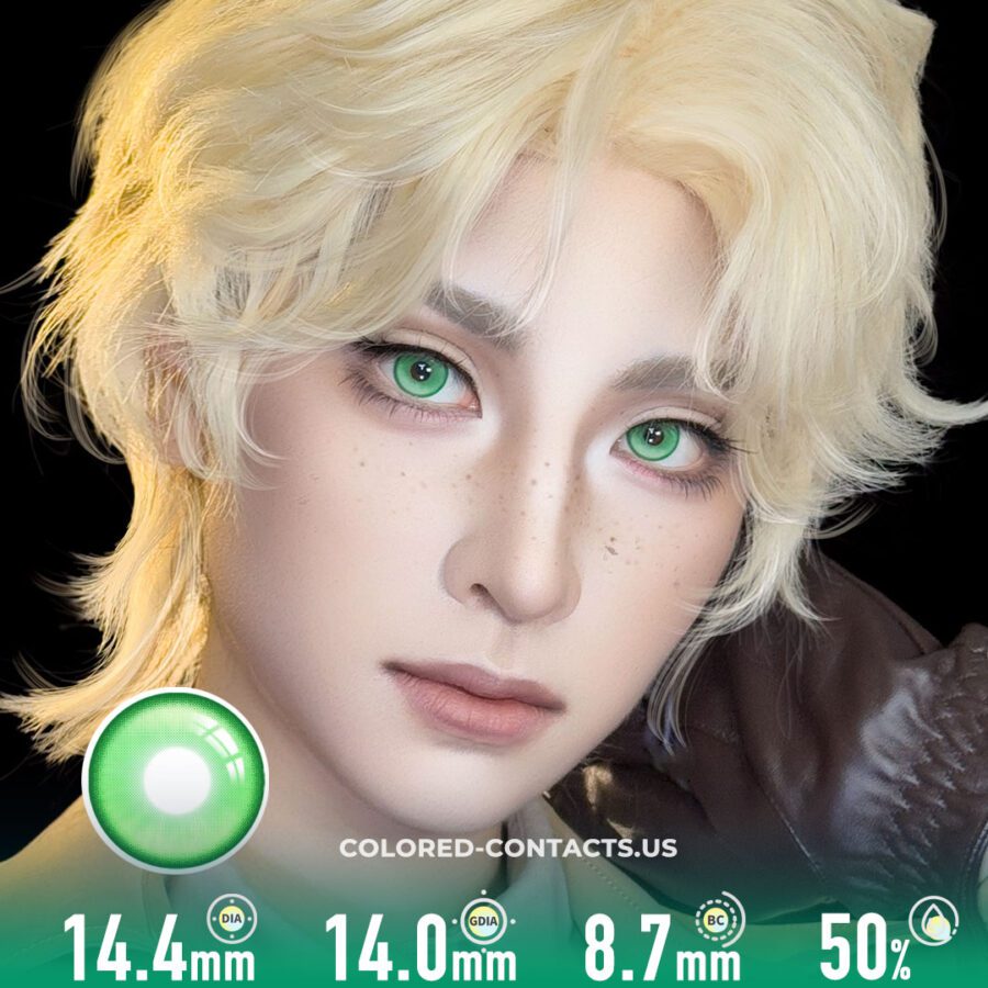 Forgotten Lime Green Colored Contacts