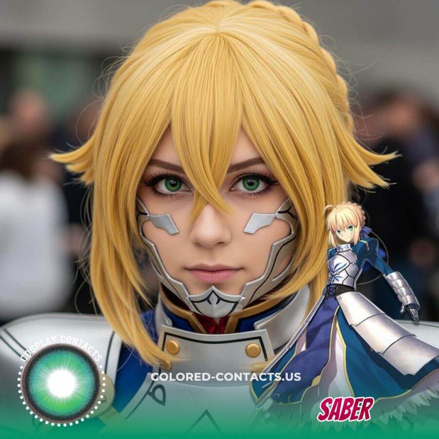 Saber Cosplay Contact Lenses