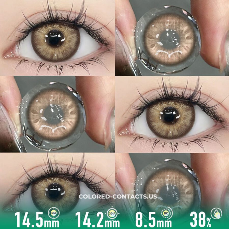 Egyptian Queen Brown Contact Lenses