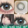 Ethereal Misty Pearl Grey Colored Contacts - Colored Contacts Ethereal Misty Pearl Grey Colored Contacts Premium Colored Contact Lenses