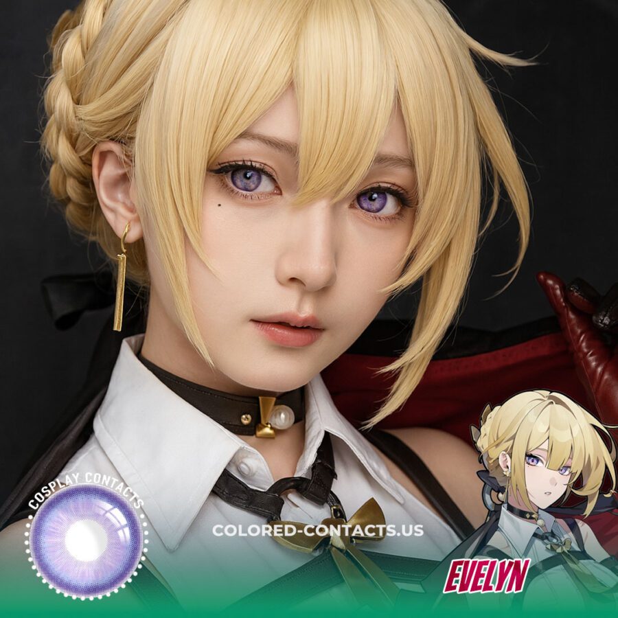 Zzz Evelyn Cosplay Contact Lenses