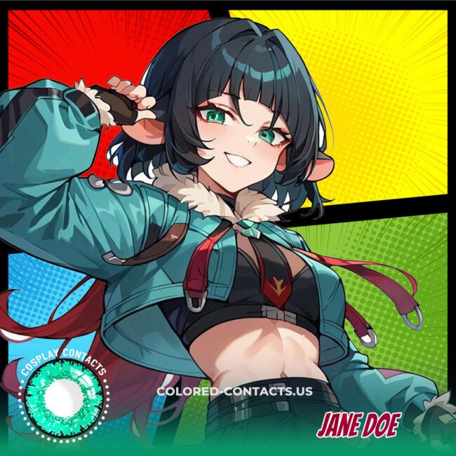 Jane Doe Cosplay Contact Lenses