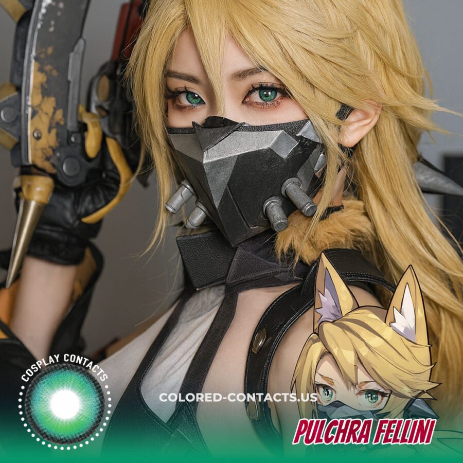 Zzz Pulchra Fellini Cosplay Contact Lenses