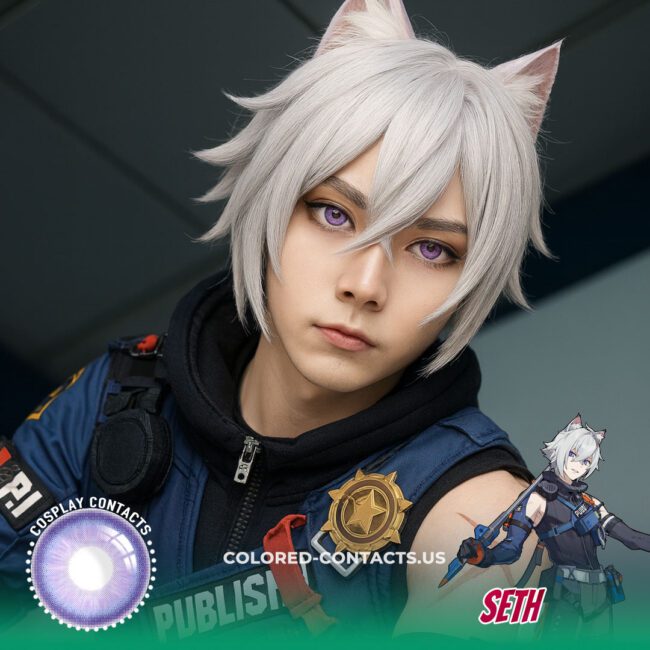 ZZZ Seth Cosplay Contact Lenses