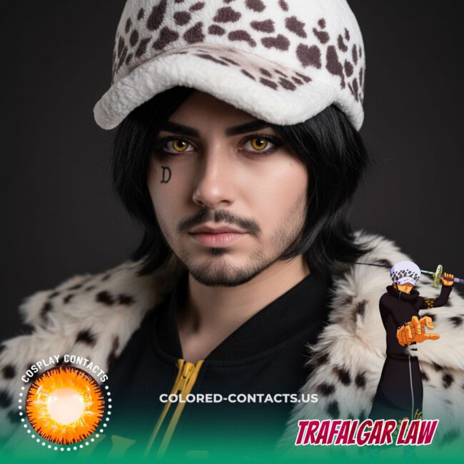 Trafalgar Law Cosplay Contact Lenses