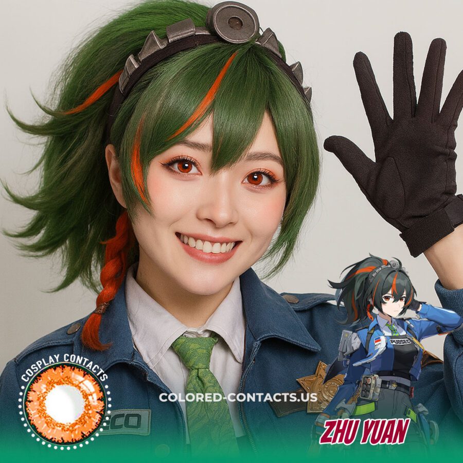 Zzz Zhu Yuan Cosplay Contact Lenses