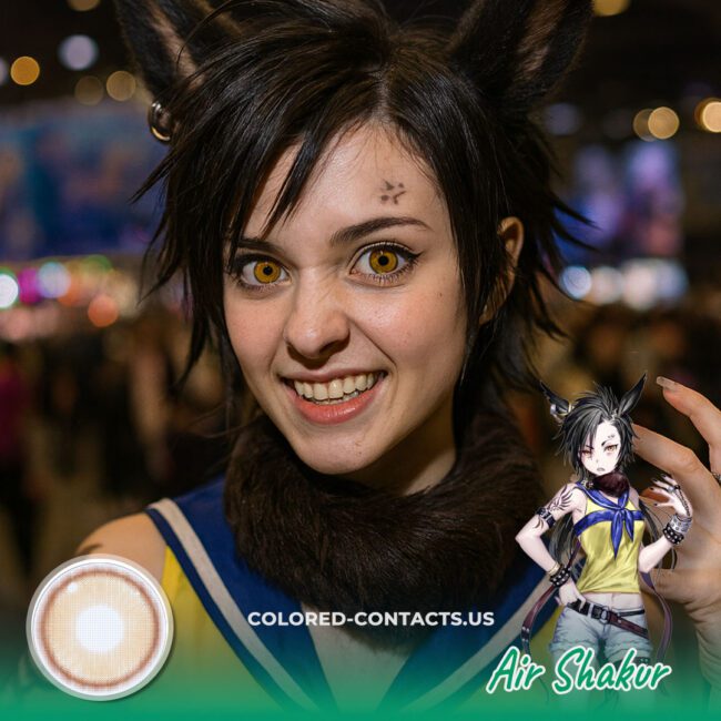 Air Shakur Cosplay Contact Lenses