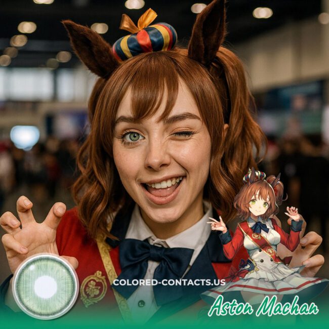 Aston Machan Cosplay Contact Lenses