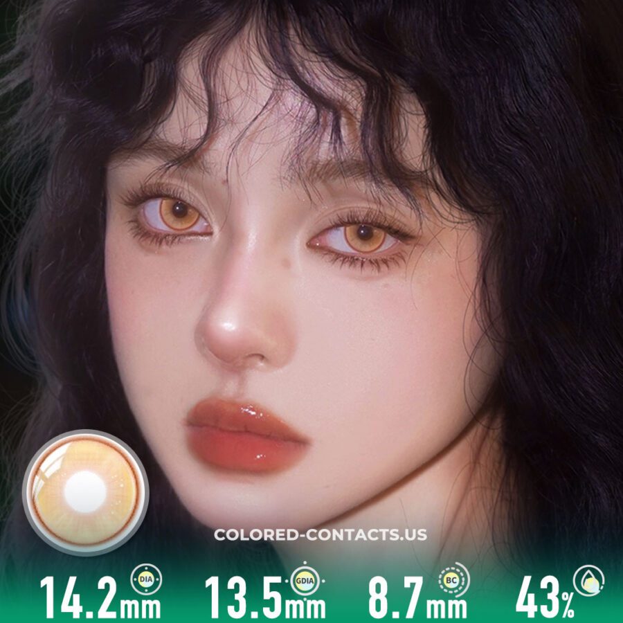 Caramel Dream Contact Lenses | 4-Lens Pack