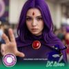 Dc Raven Cosplay Contacts Premium Colored Contact Lenses