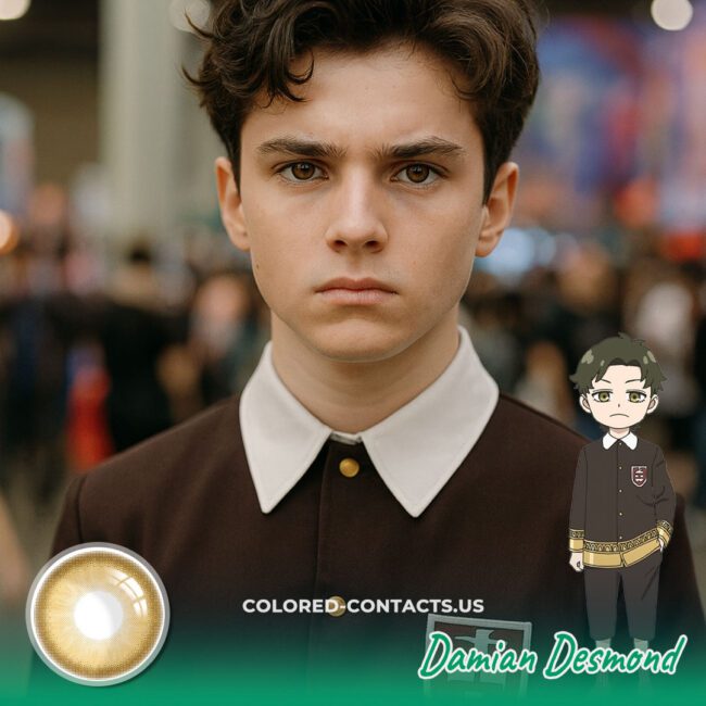 Damian Desmond Cosplay Contact Lenses - Hazel/Brown