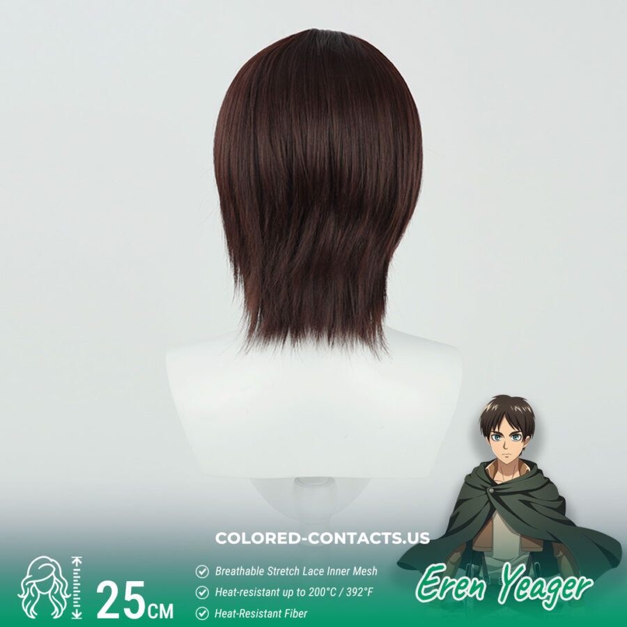 Eren Yeager Cosplay Wig - Image 2