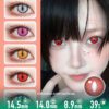 Fire Dragon Crimson Contact Lenses | 4-Piece Set