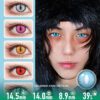 Ice Dragon Azure Contact Lenses | 4-Piece Set - Colored Contacts Ice Dragon Azure Contact Lenses | 4-Piece Set Premium Colored Contact Lenses