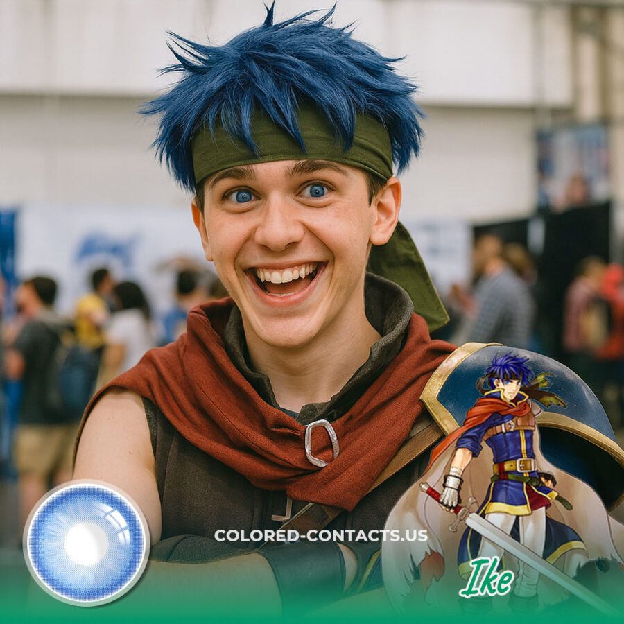 Fire Emblem: Ike Cosplay Blue Contact Lenses