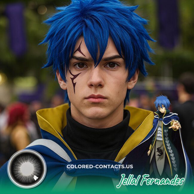 Jellal Fernandes Cosplay Black Contact Lenses