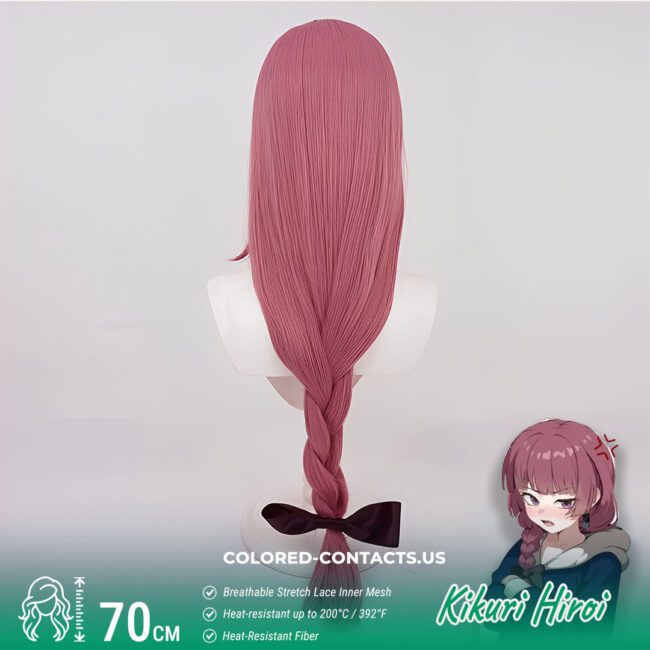 Kikuri Hiroi Cosplay Wig - Colored Contacts Kikuri Hiroi Cosplay Wig Premium Colored Contact Lenses