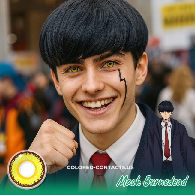 Mash Burnedead Cosplay Contact Lenses