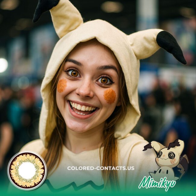 Mimikyu Cosplay Contact Lenses