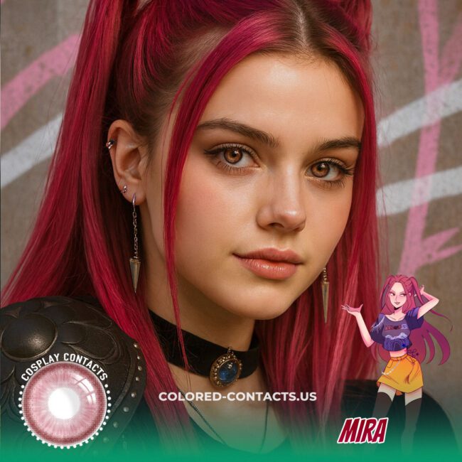 Kpop: Mira Cosplay Contact Lenses - Colored Contacts Kpop: Mira Cosplay Contact Lenses Premium Colored Contact Lenses