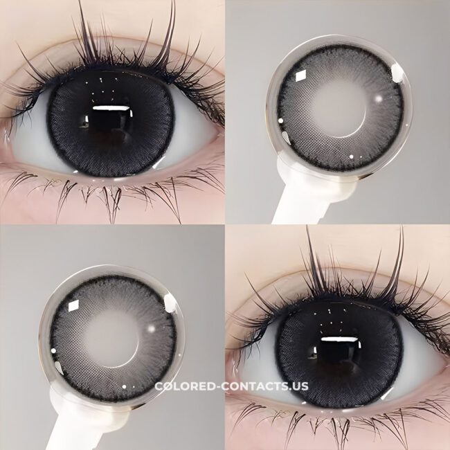 Premium Grey Circle Contact Lenses - Colored Contacts Premium Grey Circle Contact Lenses Premium Colored Contact Lenses