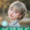 Radiant Ring Teal Colored Contacts - Colored Contacts Radiant Ring Teal Colored Contacts Premium Colored Contact Lenses