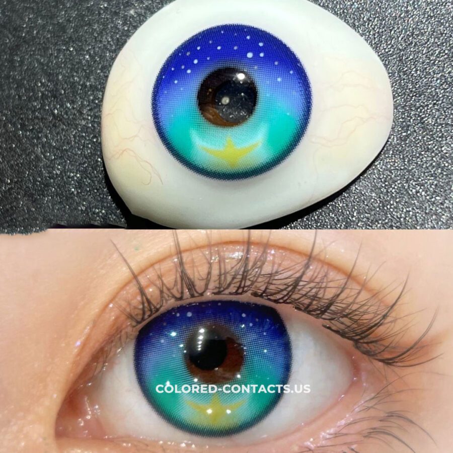 Honkai: Star Rail Robin Cosplay Contact Lenses - Image 2