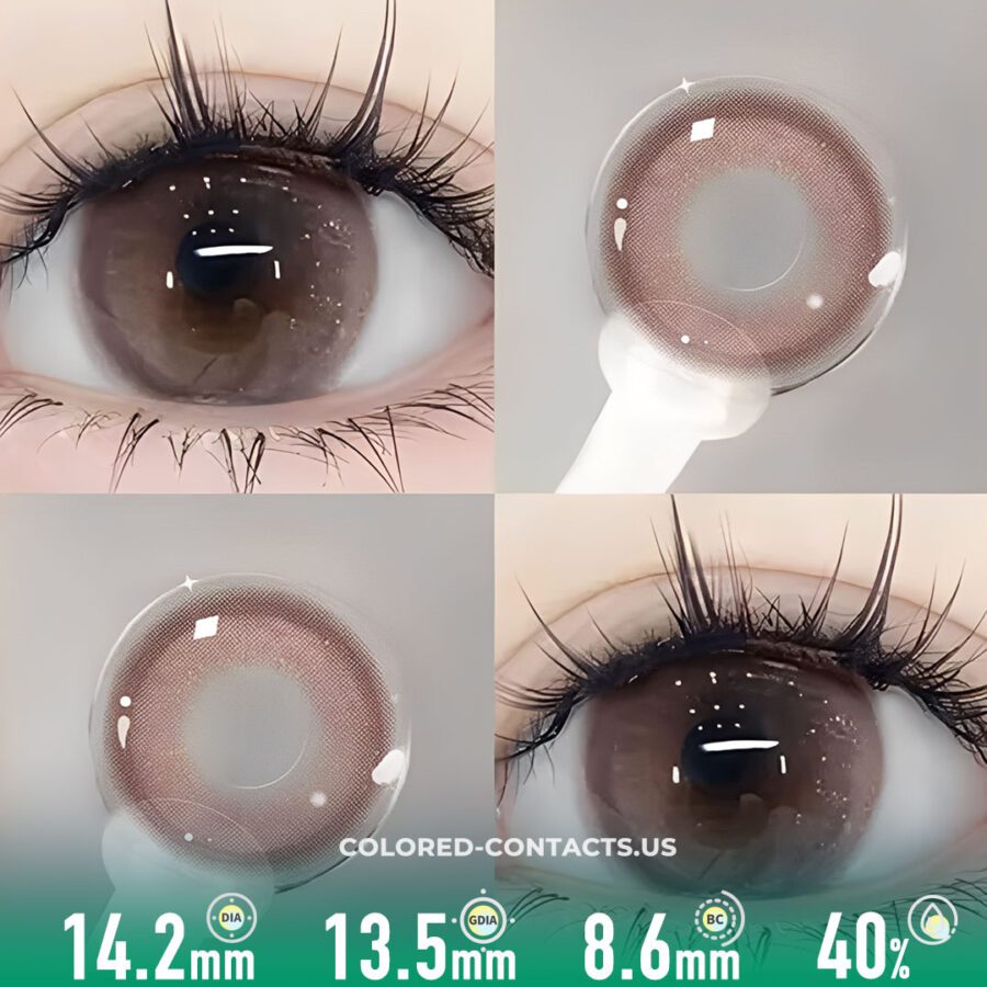 Rose Mist Beauty Contact Lenses