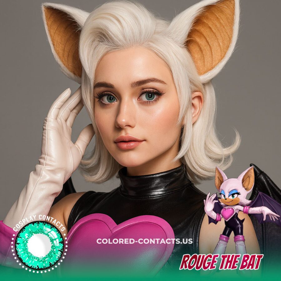 Rouge The Bat Cosplay Contact Lenses