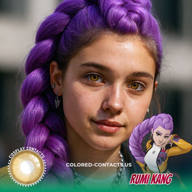 Kpop : Rumi Kang Cosplay Contact Lenses - Colored Contacts Kpop : Rumi Kang Cosplay Contact Lenses Premium Colored Contact Lenses