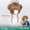 Sakura Kinomoto Cosplay Wig - Colored Contacts Sakura Kinomoto Cosplay Wig Premium Colored Contact Lenses
