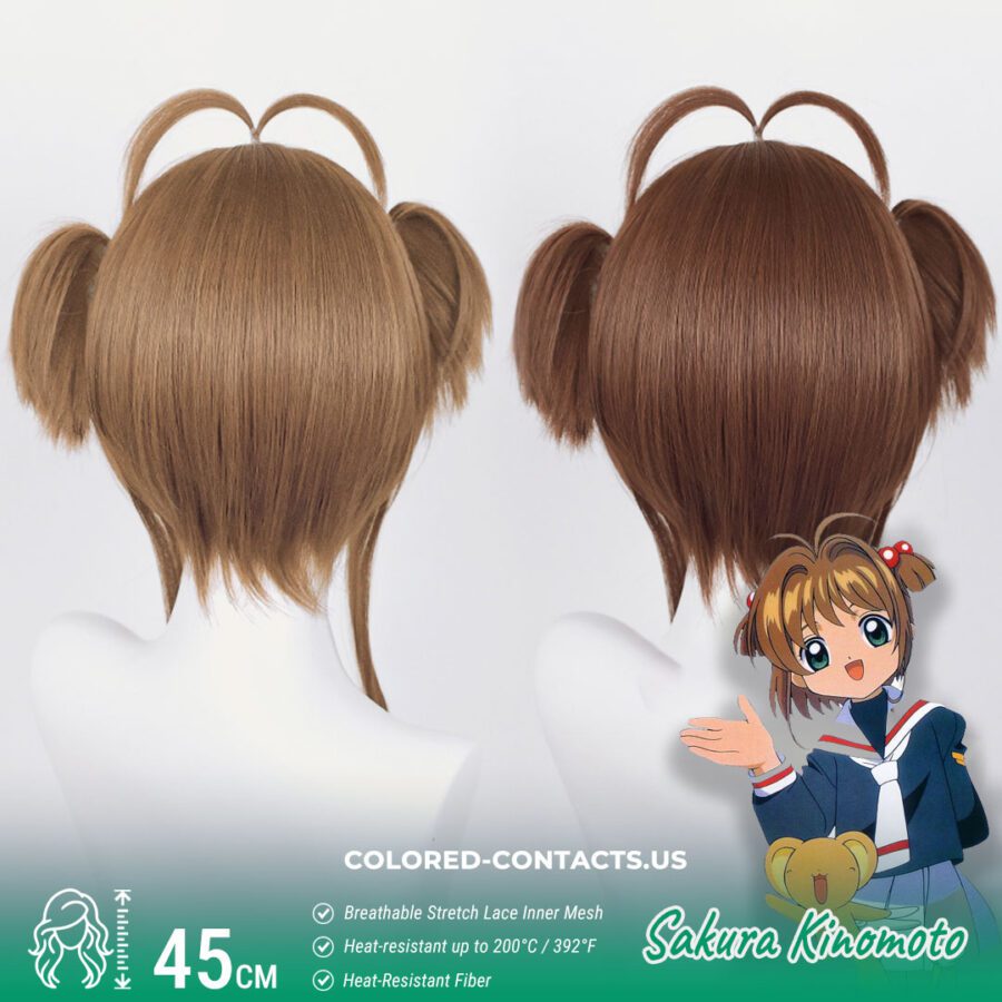 Sakura Kinomoto Cosplay Wig - Image 5
