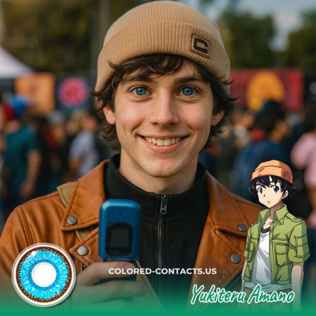 Yukiteru Amano Cosplay Contact Lenses