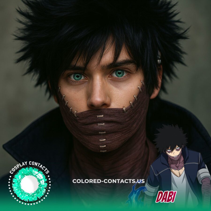 Dabi Cosplay Contact Lenses