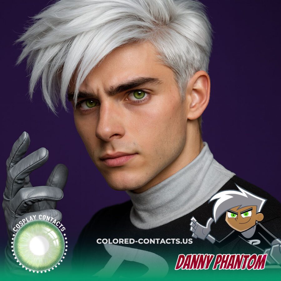 Danny Phantom Cosplay Contact Lenses