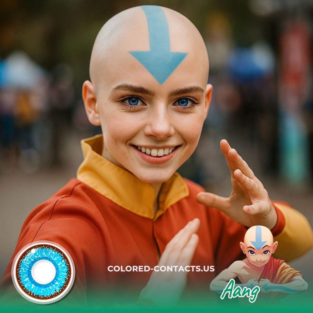 Avatar : Aang Cosplay Contact Lenses - Colored Contacts Avatar : Aang Cosplay Contact Lenses
