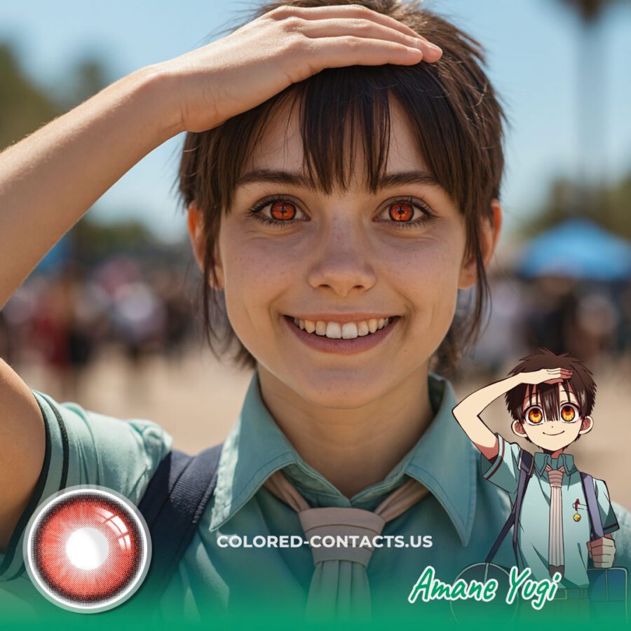 Amane Yugi Cosplay Contact Lenses
