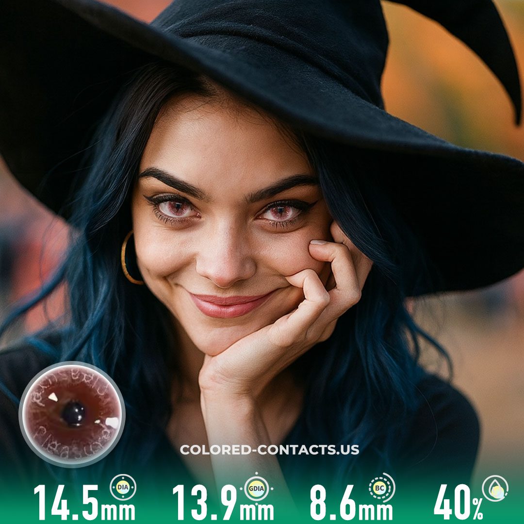 Blood Code Contact Lenses | 4-Lens Pack - Colored Contacts Blood Code Contact Lenses | 4-Lens Pack