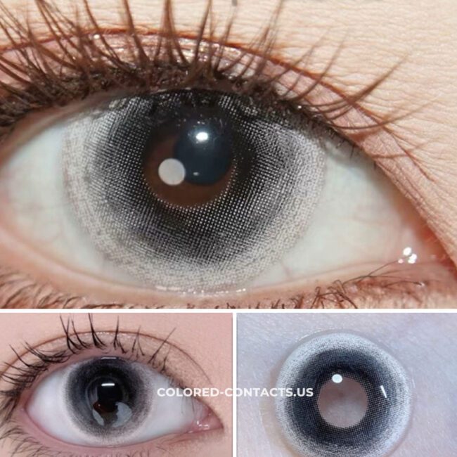 Celestial Storm Gray Colored Contacts | 4-Lens Pack Premium Colored Contact Lenses