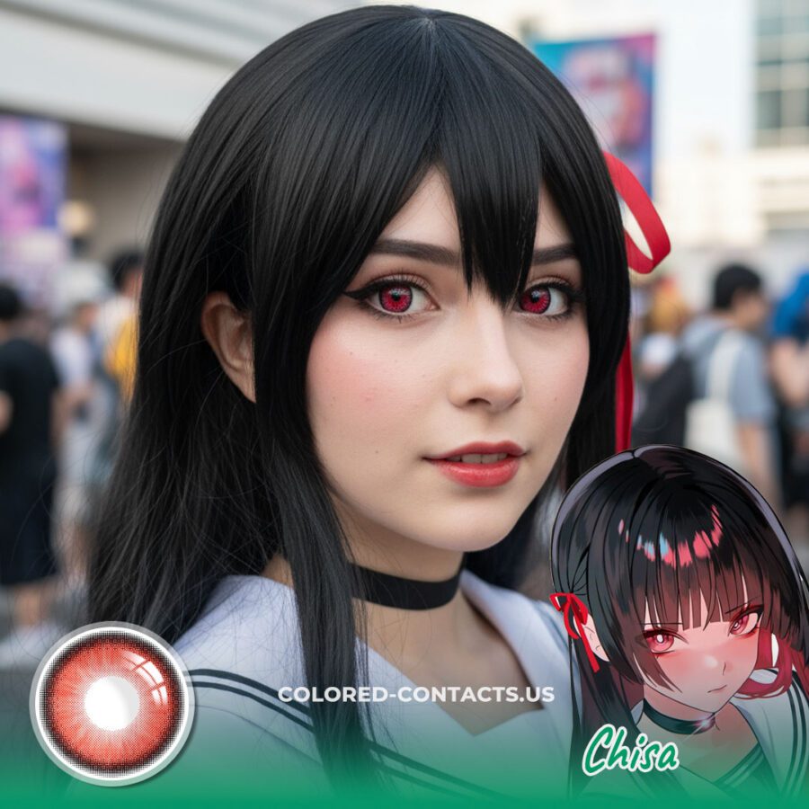 Wuthering Waves : Chisa Cosplay Contact Lenses