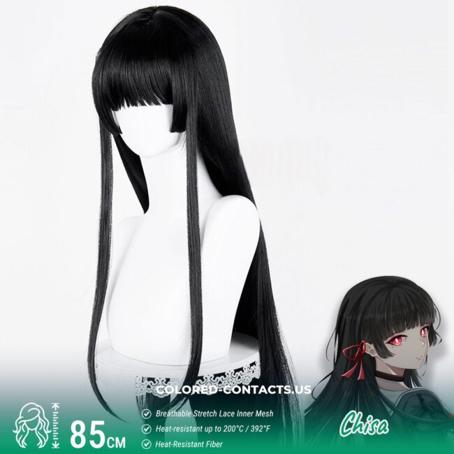 Wuthering Waves Chisa Cosplay Wig