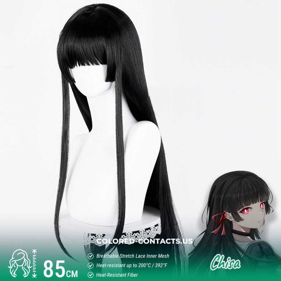 Wuthering Waves Chisa Cosplay Wig