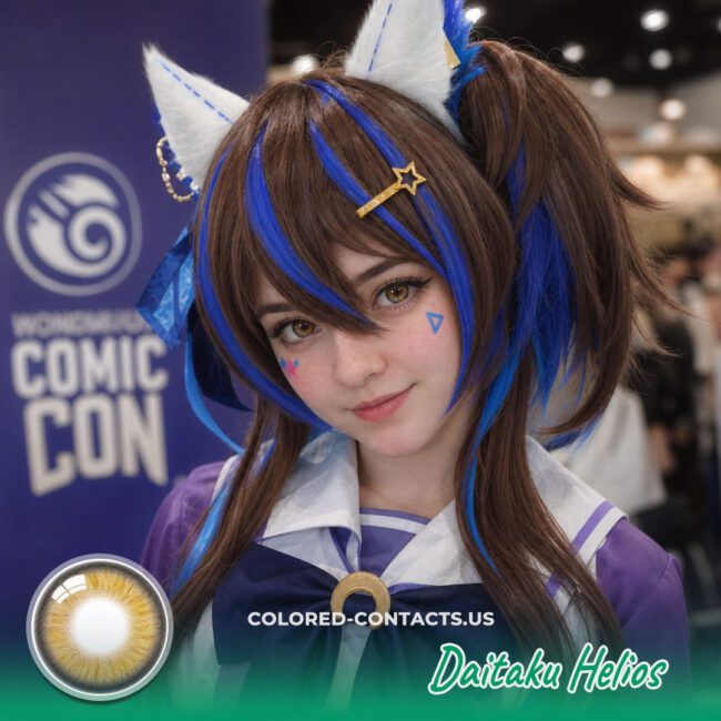 Pretty Derby : Daitaku Helios Cosplay Contact Lenses