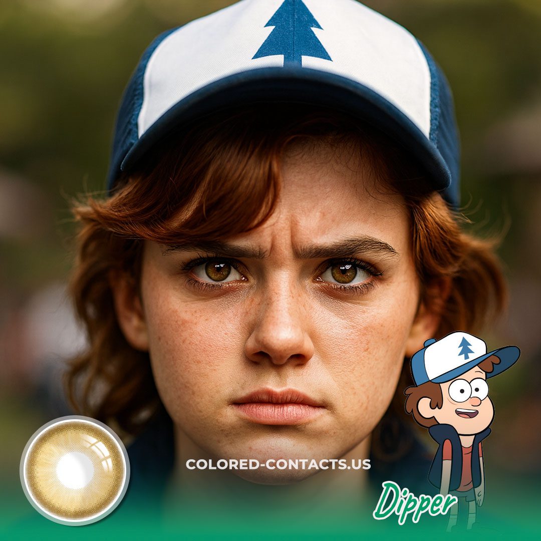 Dipper Cosplay Contact Lenses - Colored Contacts Dipper Cosplay Contact Lenses